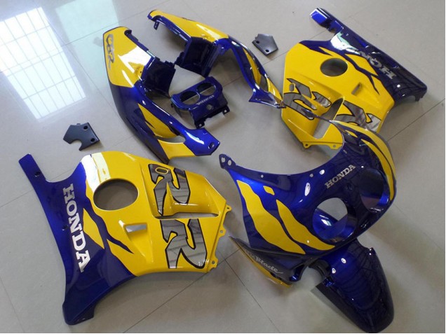 1991-1998 Blue Yellow Honda CBR250RR MC22 Motor Bike Fairings Canada 1991-1998 Blue Yellow Honda CBR250RR MC22 Motor Bike Fairings Canada