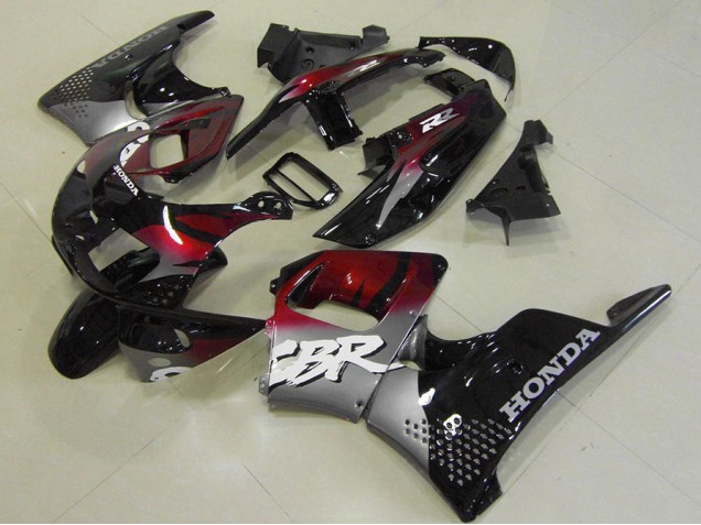1996-1997 Red Black Silver Honda CBR900RR 893 Bike Fairing Kit Canada 1996-1997 Red Black Silver Honda CBR900RR 893 Bike Fairing Kit Canada