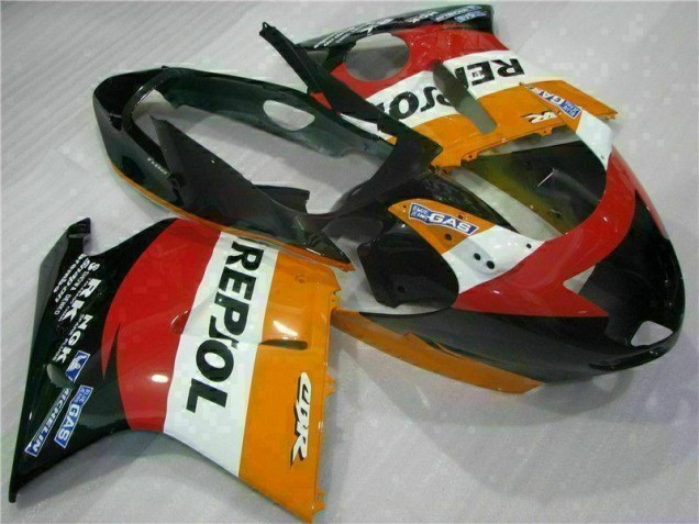 1996-2007 Orange Repsol Honda CBR1100XX Motorbike Fairing Canada