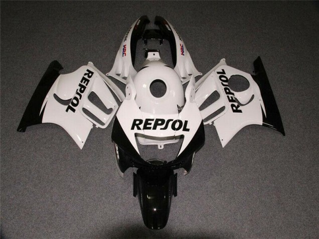 1995-1998 White Black Repsol Honda CBR600 F3 Motorcycle Bodywork Canada 1995-1998 White Black Repsol Honda CBR600 F3 Motorcycle Bodywork Canada