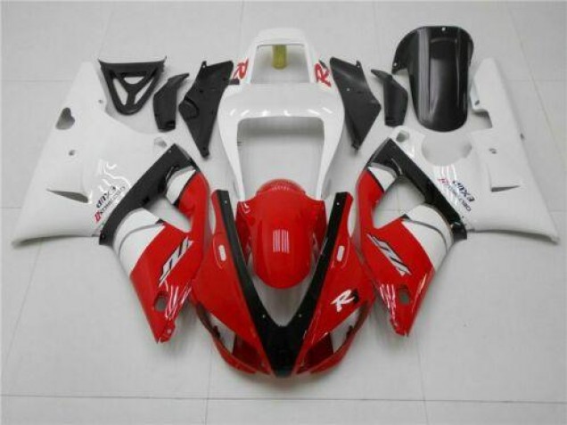 1998-1999 Red White Yamaha YZF R1 Motorcycle Replacement Fairings Canada 1998-1999 Red White Yamaha YZF R1 Motorcycle Replacement Fairings Canada