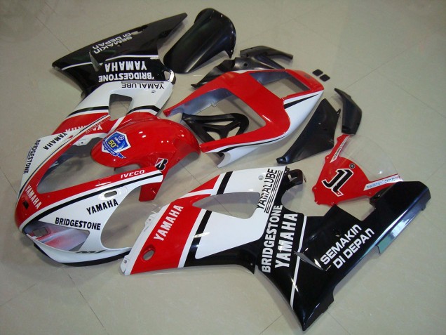 1998-1999 Black Red Stickers Yamaha YZF R1 Motorcycle Fairings Canada 1998-1999 Black Red Stickers Yamaha YZF R1 Motorcycle Fairings Canada
