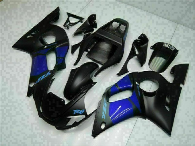 1998-2002 Blue Black Yamaha YZF R6 Bike Fairing Kit Canada 1998-2002 Blue Black Yamaha YZF R6 Bike Fairing Kit Canada