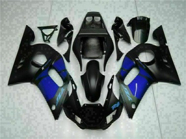 1998-2002 Blue Black Yamaha YZF R6 Bike Fairing Kit Canada
