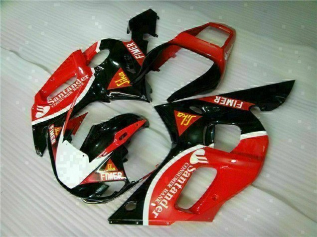 1998-2002 Red Black Yamaha YZF R6 Motorcyle Fairings Canada 1998-2002 Red Black Yamaha YZF R6 Motorcyle Fairings Canada