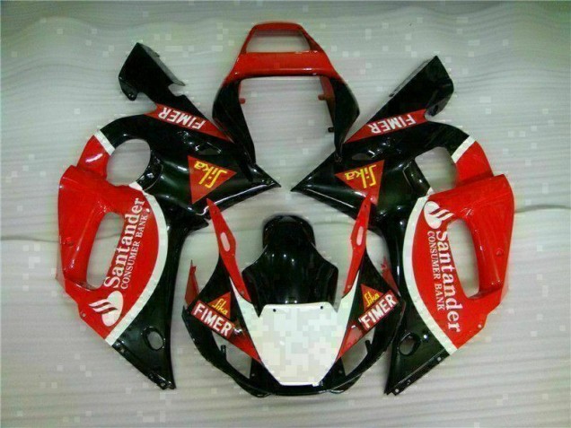 1998-2002 Red Black Yamaha YZF R6 Motorcyle Fairings Canada 1998-2002 Red Black Yamaha YZF R6 Motorcyle Fairings Canada