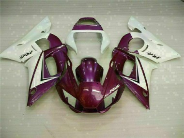 1998-2002 Purple White Yamaha YZF R6 Replacement Fairings Canada