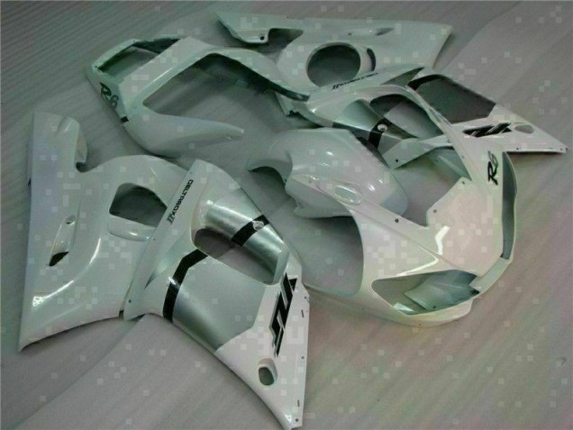 1998-2002 White Yamaha YZF R6 Motorbike Fairing Canada 1998-2002 White Yamaha YZF R6 Motorbike Fairing Canada