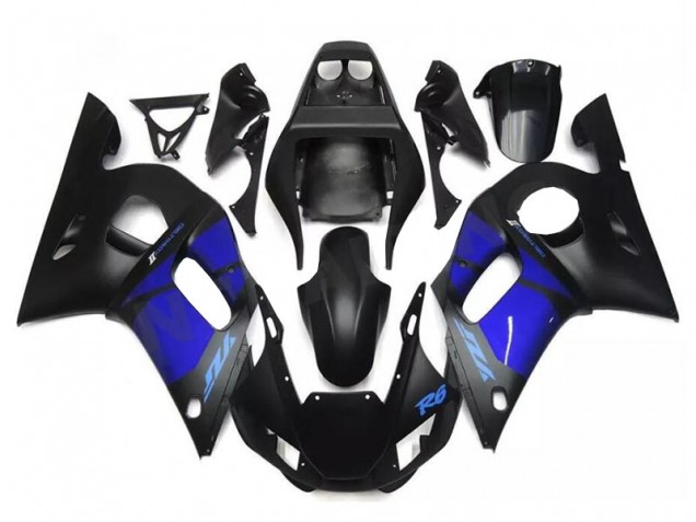 1998-2002 Blue Black Yamaha YZF R6 Replacement Motorcycle Fairings Canada 1998-2002 Blue Black Yamaha YZF R6 Replacement Motorcycle Fairings Canada