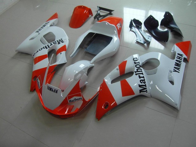 1998-2002 White Red Marlboro Yamaha YZF R6 Motorbike Fairing Canada 1998-2002 White Red Marlboro Yamaha YZF R6 Motorbike Fairing Canada