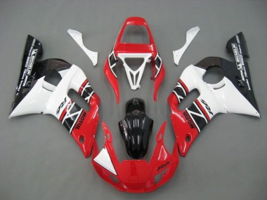 1998-2002 Red White Black Yamaha YZF R6 Motorcycle Fairings Kits Canada