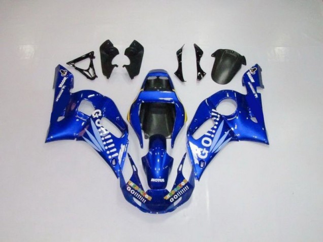 1998-2002 Blue White Go Motul Yamaha YZF R6 Motorcycle Bodywork Canada 1998-2002 Blue White Go Motul Yamaha YZF R6 Motorcycle Bodywork Canada
