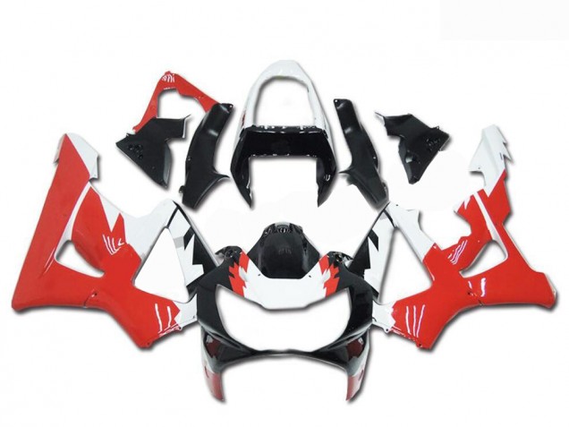 2000-2001 Black White Red Honda CBR900RR 929RR Bike Fairings Canada 2000-2001 Black White Red Honda CBR900RR 929RR Bike Fairings Canada