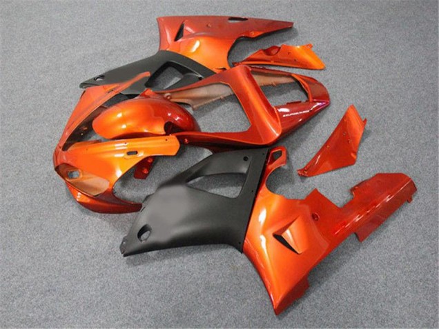 2000-2001 Orange Black Yamaha YZF R1 Motorcycle Fairings Kit Canada 2000-2001 Orange Black Yamaha YZF R1 Motorcycle Fairings Kit Canada
