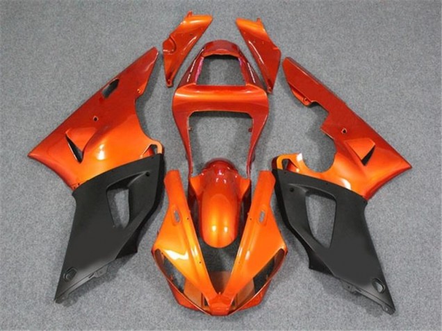 2000-2001 Orange Black Yamaha YZF R1 Motorcycle Fairings Kit Canada 2000-2001 Orange Black Yamaha YZF R1 Motorcycle Fairings Kit Canada