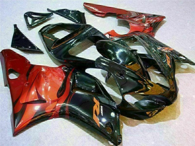 2000-2001 Red Yamaha YZF R1 Motorcyle Fairings Canada 2000-2001 Red Yamaha YZF R1 Motorcyle Fairings Canada