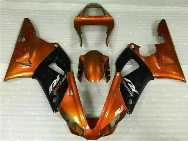 2000-2001 Orange Yamaha YZF R1 Motorbike Fairings Canada 2000-2001 Orange Yamaha YZF R1 Motorbike Fairings Canada