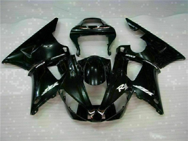 2000-2001 Black Yamaha YZF R1 Motorcycle Fairing Kit Canada 2000-2001 Black Yamaha YZF R1 Motorcycle Fairing Kit Canada