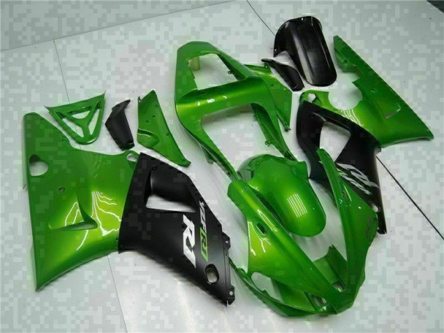 2000-2001 Green Yamaha YZF R1 Motorcyle Fairings Canada 2000-2001 Green Yamaha YZF R1 Motorcyle Fairings Canada