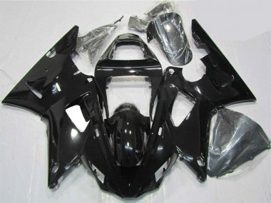 2000-2001 Glossy Black Yamaha YZF R1 Bike Fairings Canada