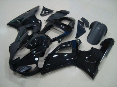 2000-2001 Black Yamaha YZF R1 Motorcycle Fairing Kits Canada