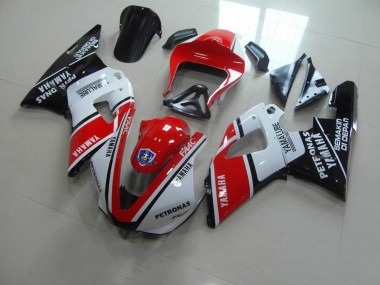 2000-2001 Red White Yamalube Race Yamaha YZF R1 Motorcycle Fairings Kits Canada