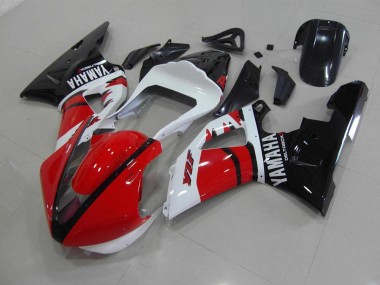 2000-2001 Red Black White Race Version Yamaha YZF R1 Motorcycle Replacement Fairings Canada