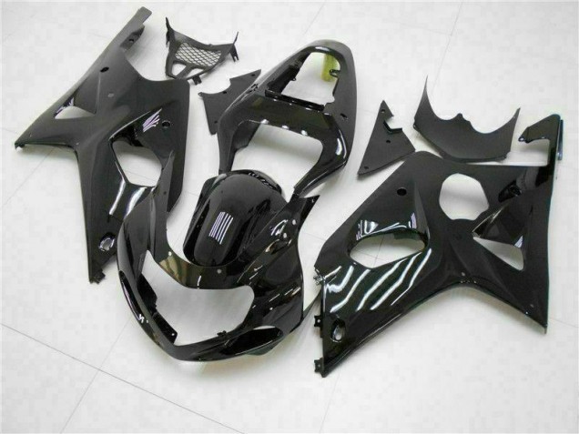 2000-2002 Glossy Black Suzuki GSXR 1000 Motorbike Fairing Canada 2000-2002 Glossy Black Suzuki GSXR 1000 Motorbike Fairing Canada