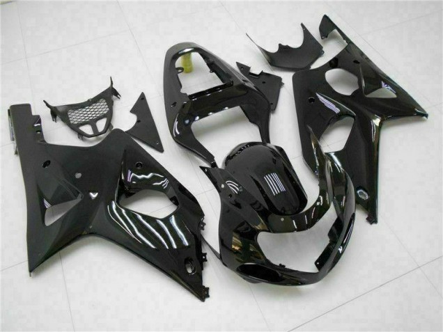 2000-2002 Glossy Black Suzuki GSXR 1000 Motorbike Fairing Canada 2000-2002 Glossy Black Suzuki GSXR 1000 Motorbike Fairing Canada