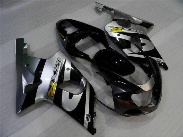 2000-2002 Silver Black Suzuki GSXR 1000 Motor Fairings Canada 2000-2002 Silver Black Suzuki GSXR 1000 Motor Fairings Canada