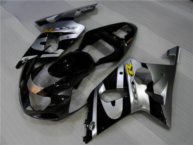2000-2002 Silver Black Suzuki GSXR 1000 Motor Fairings Canada 2000-2002 Silver Black Suzuki GSXR 1000 Motor Fairings Canada