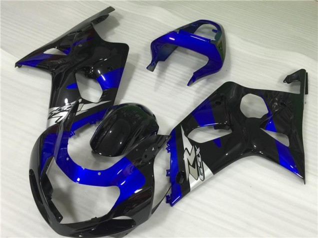 2000-2002 Blue Black Suzuki GSXR 1000 Motorcycle Fairings Kit Canada 2000-2002 Blue Black Suzuki GSXR 1000 Motorcycle Fairings Kit Canada