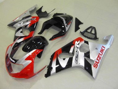 2000-2002 Red Silver Suzuki GSXR 1000 Motorcycle Fairings Canada