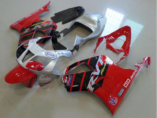 2000-2006 Red Silver Honda VTR1000 Motorbike Fairing Canada 2000-2006 Red Silver Honda VTR1000 Motorbike Fairing Canada