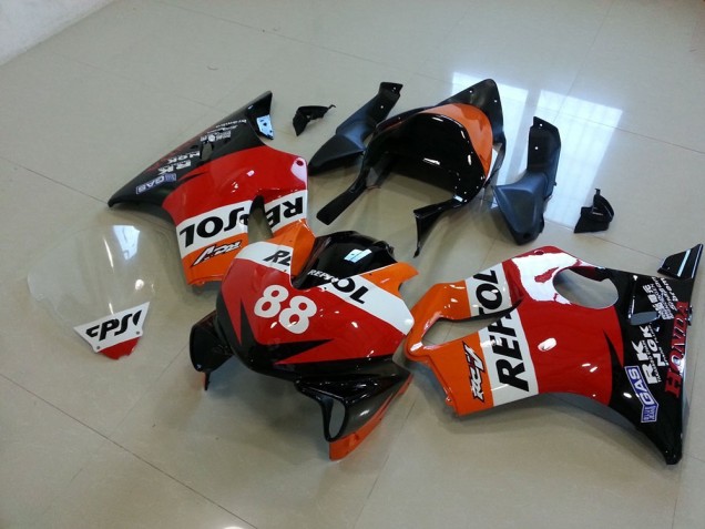 2001-2003 Race Repsol 88 Honda CBR600 F4i Motorcyle Fairings Canada 2001-2003 Race Repsol 88 Honda CBR600 F4i Motorcyle Fairings Canada