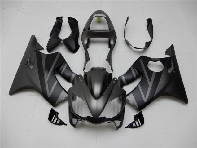 2001-2003 Matte Black Grey Honda CBR600 F4i Replacement Motorcycle Fairings Canada 2001-2003 Matte Black Grey Honda CBR600 F4i Replacement Motorcycle Fairings Canada
