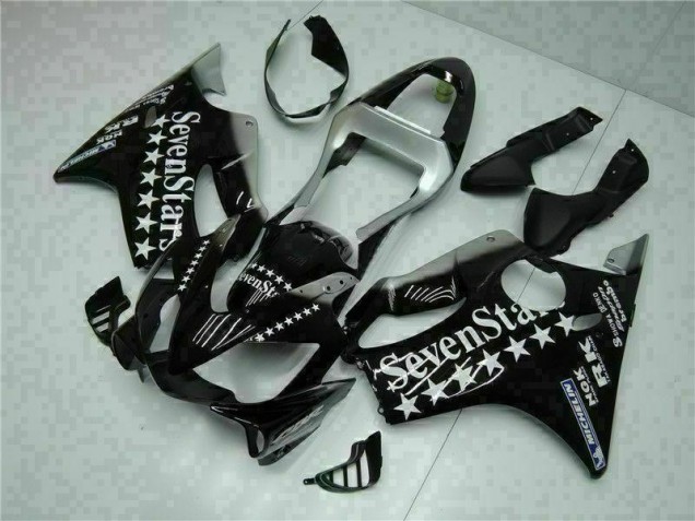 2001-2003 Black White Seven Stars Honda CBR600 F4i Bike Fairing Canada 2001-2003 Black White Seven Stars Honda CBR600 F4i Bike Fairing Canada