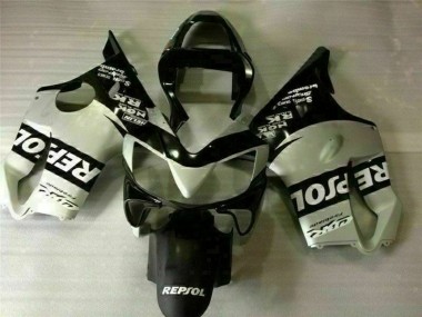 2001-2003 Black Silver Repsol Honda CBR600 F4i Motorcycle Replacement Fairings Canada
