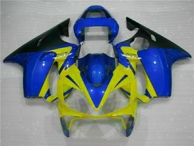 2001-2003 Yellow Blue Honda CBR600 F4i Bike Fairings Canada