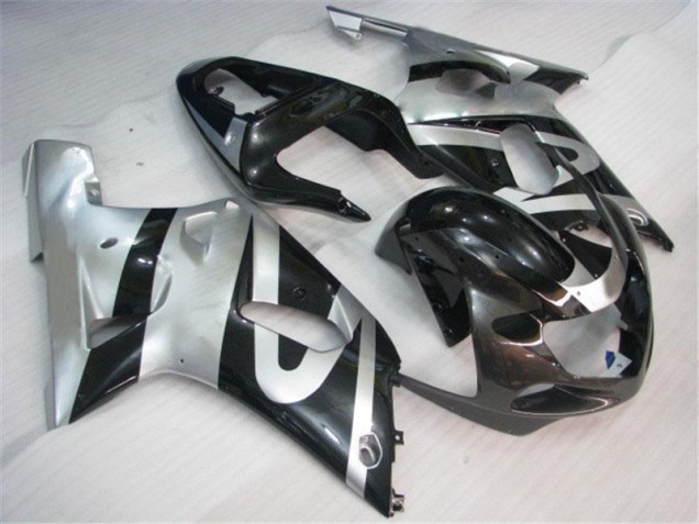2001-2003 Silver Black Suzuki GSXR 600/750 Bike Fairings Canada 2001-2003 Silver Black Suzuki GSXR 600/750 Bike Fairings Canada