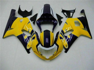 2001-2003 Yellow Suzuki GSXR 600/750 Bike Fairings Canada