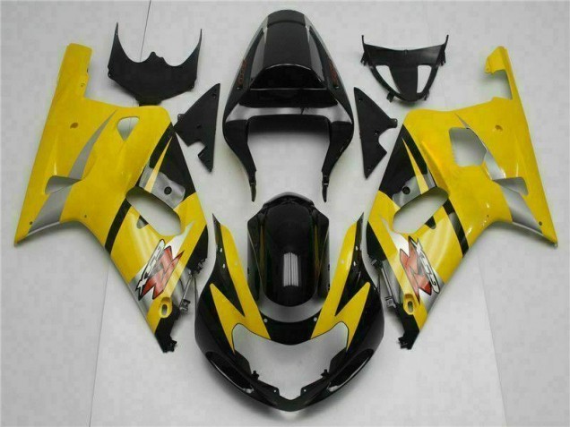 2001-2003 Yellow Suzuki GSXR 600/750 Replacement Motorcycle Fairings Canada 2001-2003 Yellow Suzuki GSXR 600/750 Replacement Motorcycle Fairings Canada