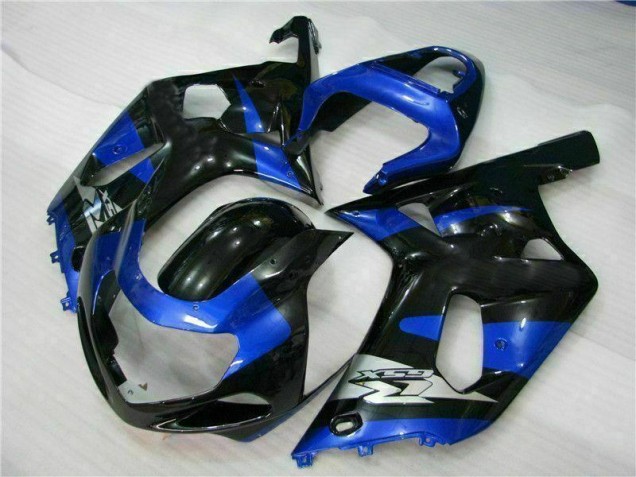 2001-2003 Blue Black Suzuki GSXR 600/750 Bike Fairing Kit Canada