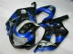 2001-2003 Blue Black Suzuki GSXR 600/750 Bike Fairing Kit Canada
