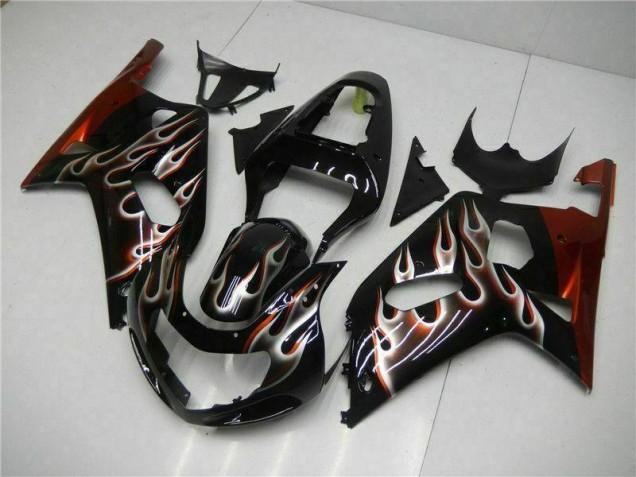 2001-2003 Black Suzuki GSXR 600/750 Motorcycle Bodywork Canada 2001-2003 Black Suzuki GSXR 600/750 Motorcycle Bodywork Canada