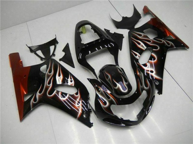 2001-2003 Black Suzuki GSXR 600/750 Motorcycle Bodywork Canada 2001-2003 Black Suzuki GSXR 600/750 Motorcycle Bodywork Canada