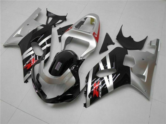 2001-2003 Silver Suzuki GSXR 600/750 Motorcycle Fairings Kits Canada 2001-2003 Silver Suzuki GSXR 600/750 Motorcycle Fairings Kits Canada