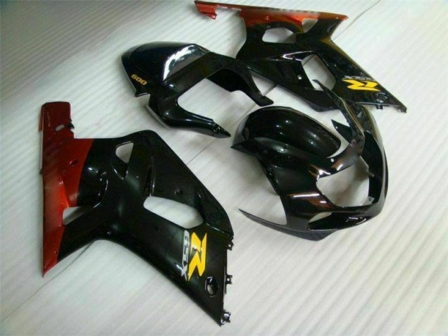 2001-2003 Black Suzuki GSXR 600/750 Moto Fairings Canada 2001-2003 Black Suzuki GSXR 600/750 Moto Fairings Canada