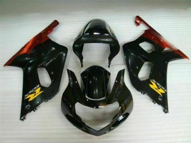 2001-2003 Black Suzuki GSXR 600/750 Moto Fairings Canada