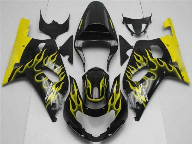 2001-2003 Black Suzuki GSXR 600/750 Motorbike Fairing Canada 2001-2003 Black Suzuki GSXR 600/750 Motorbike Fairing Canada